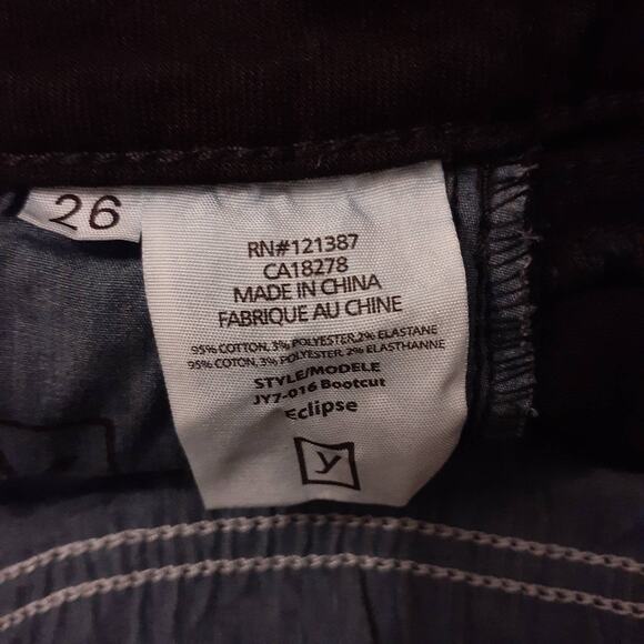 womens bootcut jeans size 26 - Picture 9 of 11